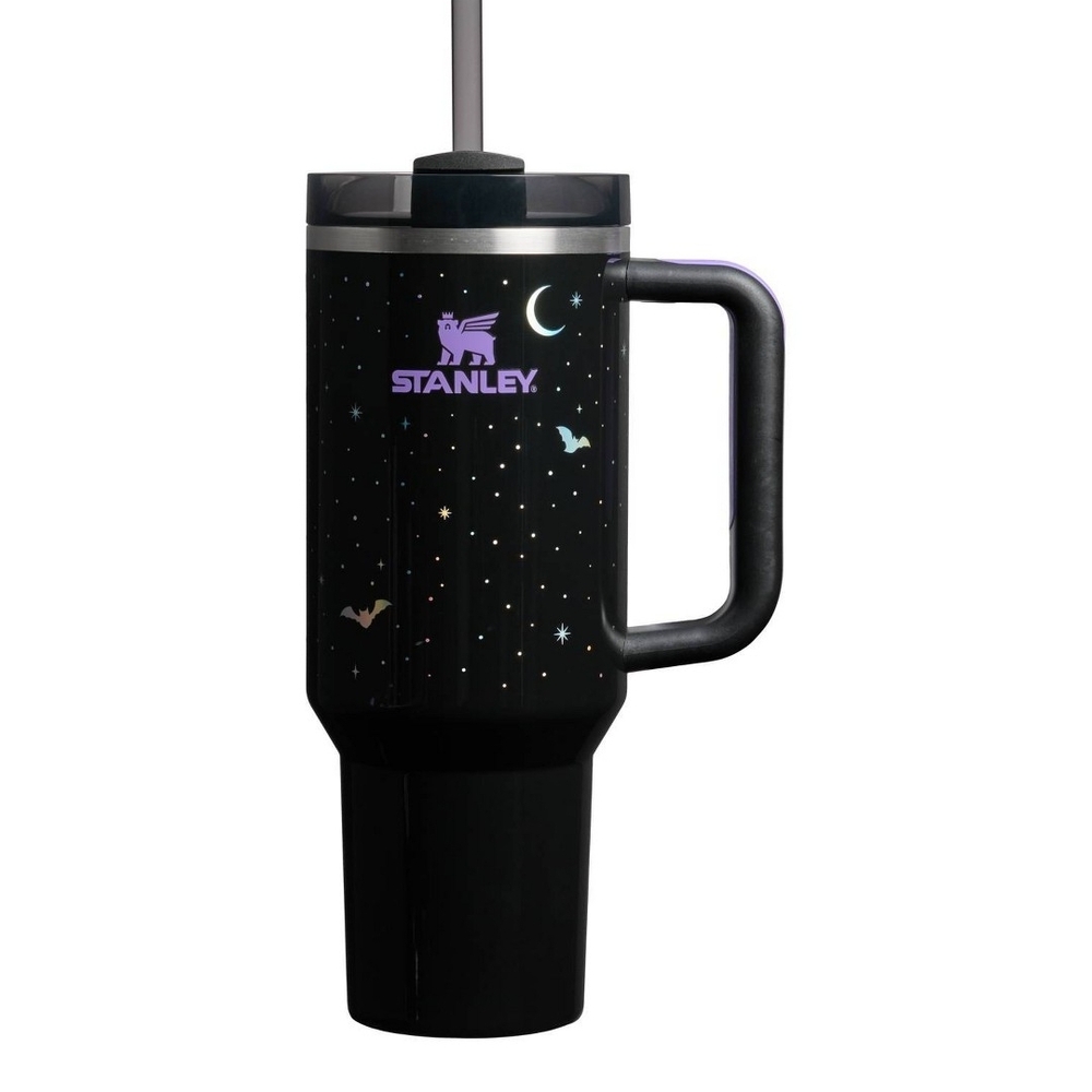 STANLEY TARGET LIMITED EDITION HALLOWEEN Black Celestial Design Tumbler